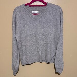 Wild Fable Heather Gray Crew Neck Sweater